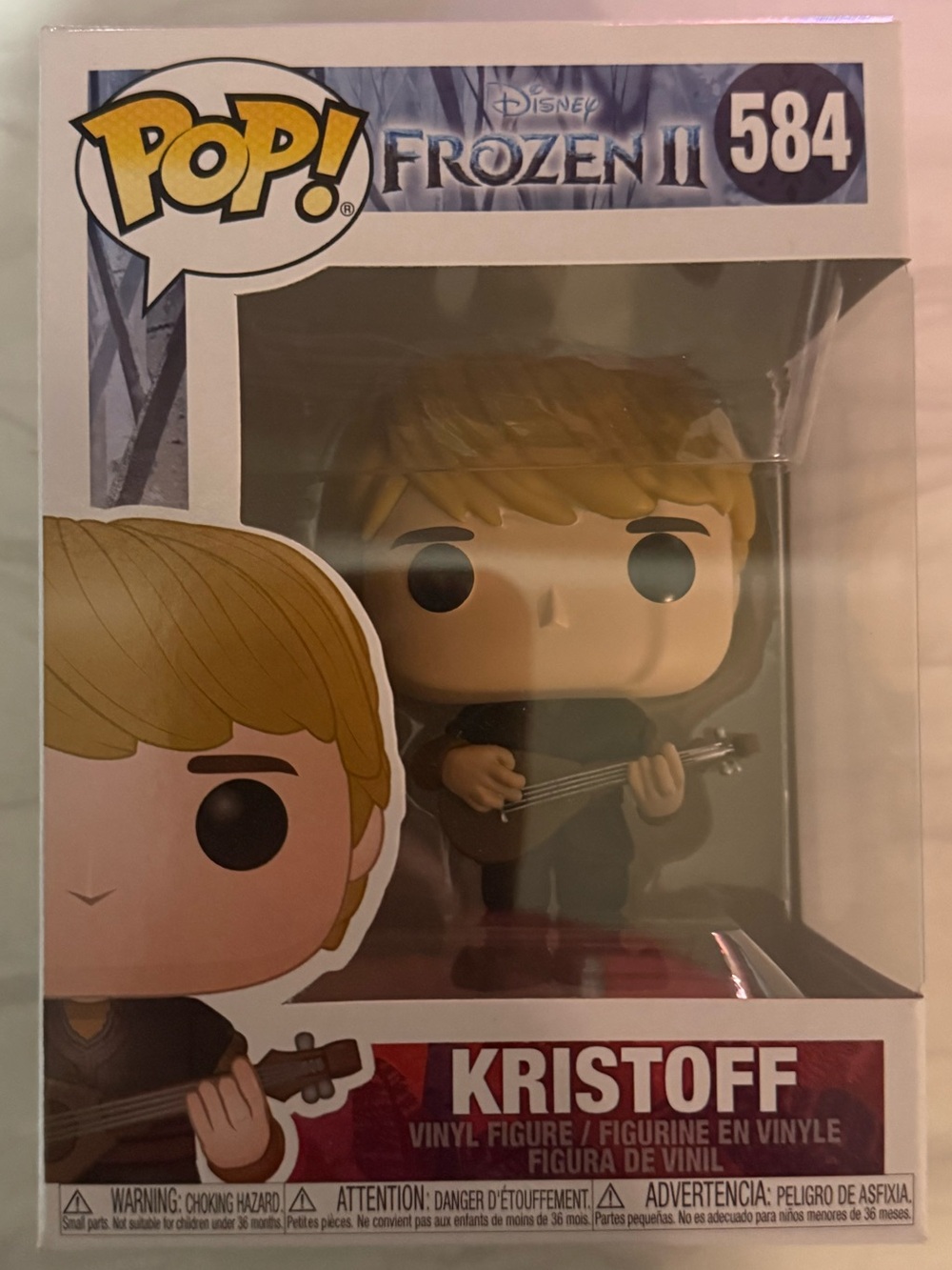 Funko Pop! Frozen II Kristoff Vinyl Figure - Blonde, Black, Blue